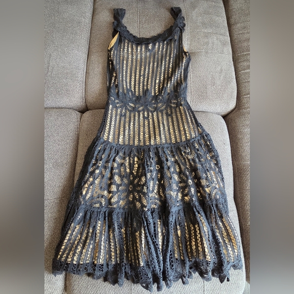 Betsey Johnson Black Lace Dress - Picture 2 of 5